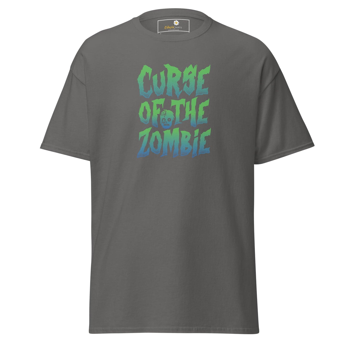 Unisex classic t-shirt - SPOOKIE CURSE OF THE ZOMBIE - REGULAR - Charcoal / S