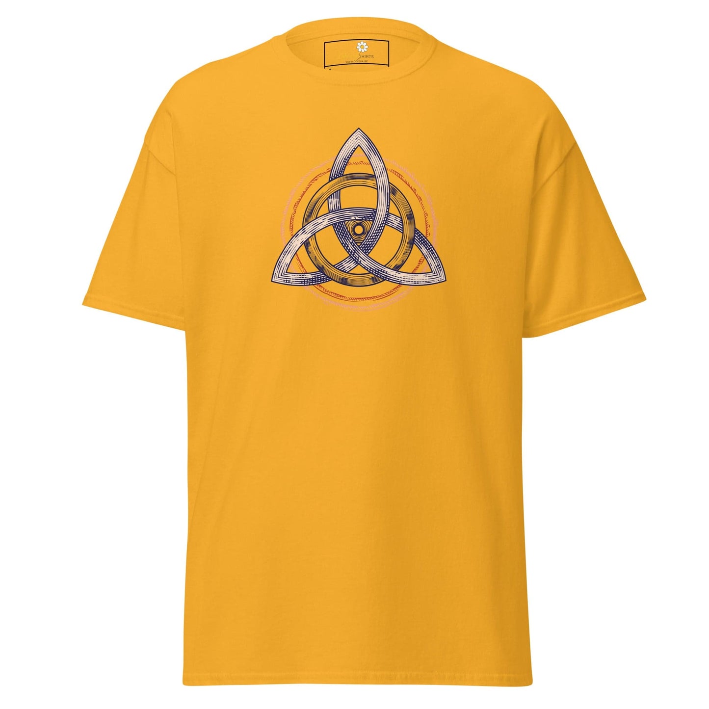 Unisex classic t-shirt - MYSTIC MAGIC SYMBOL - REGULAR - Gold / S