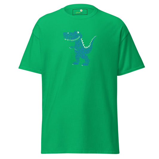 Unisex classic t-shirt - FUN LITTLE DINO - REGULAR - Irish Green / S