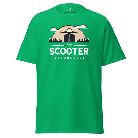 Unisex classic t-shirt - MOTOR SCOOTER RIDE - REGULAR - Irish Green / S