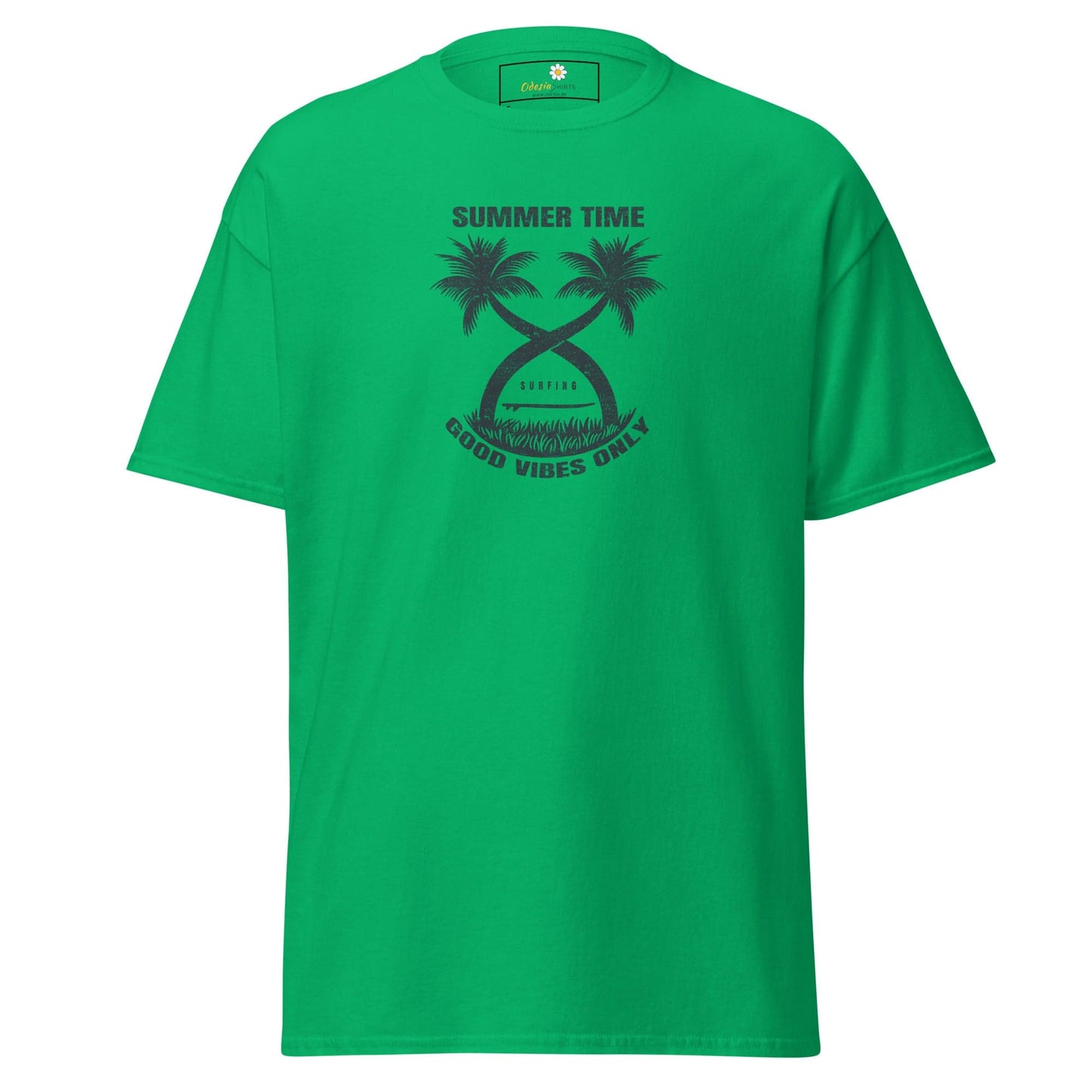 Unisex classic t-shirt - SUMMER PARADISE TREES - REGULAR - Irish Green / S