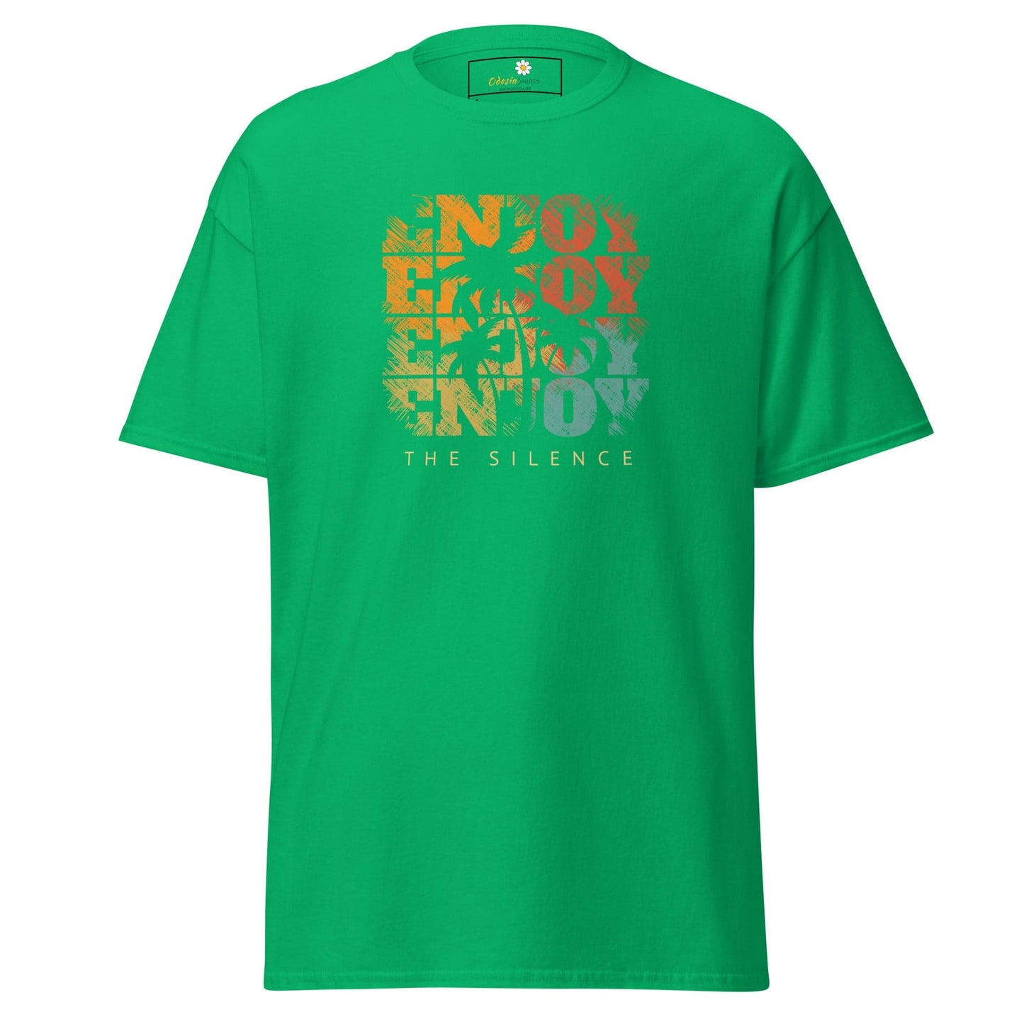 Unisex classic t-shirt - SUMMER ENJOY ENJOY - REGULAR - Irish Green / S