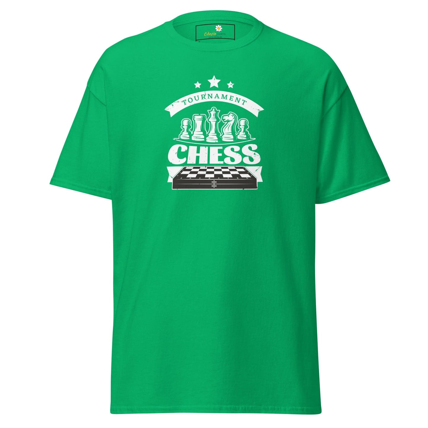 Unisex classic t-shirt - GAMERS CHESS PLAY - REGULAR - Irish Green / S