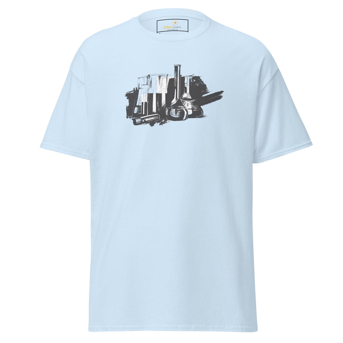 Unisex classic t-shirt - SKILLS CHEMISTRY - REGULAR - Light Blue / S