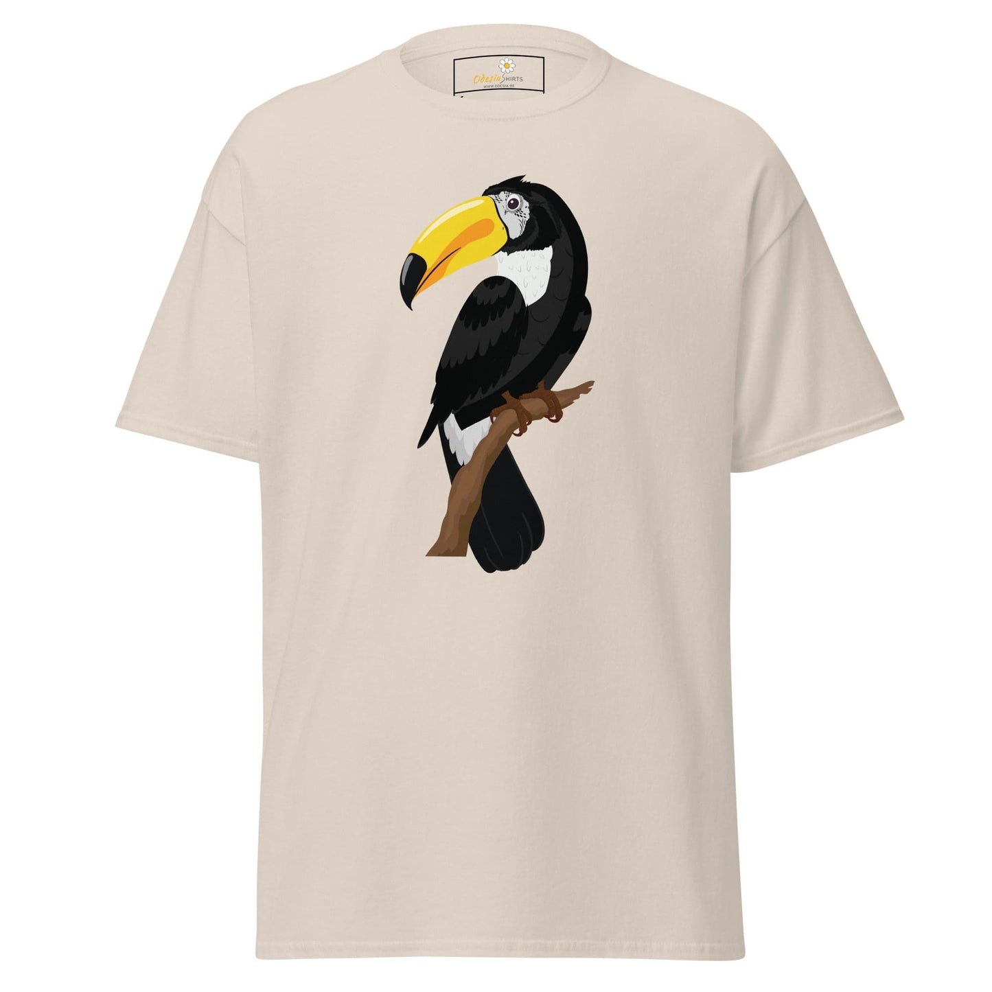 Unisex classic t-shirt - WILD LIFE TOUCAN BIRD - REGULAR - Natural / S