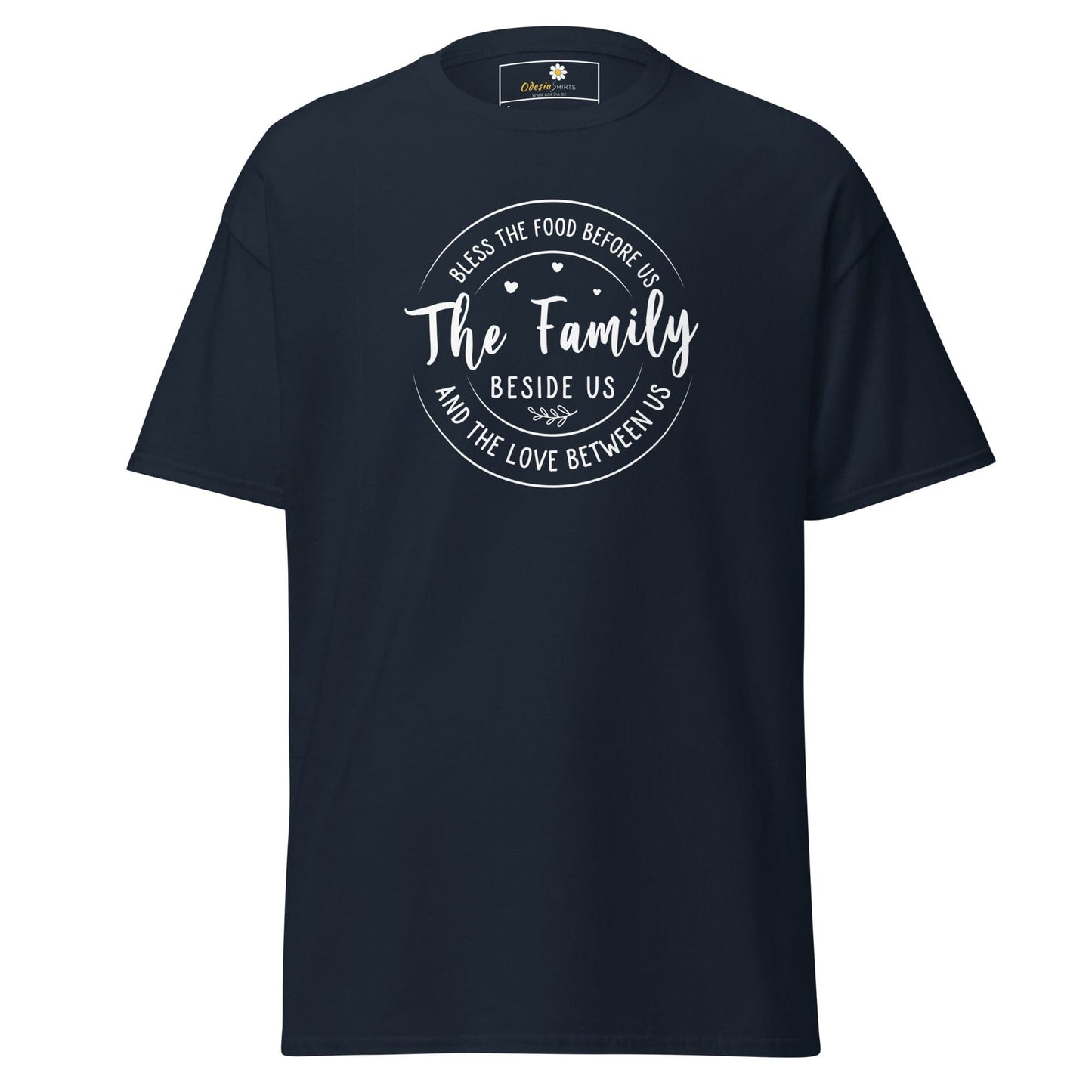 Unisex classic t-shirt - SPIRITUAL BLESS THE FAMILY - REGULAR - Navy / S