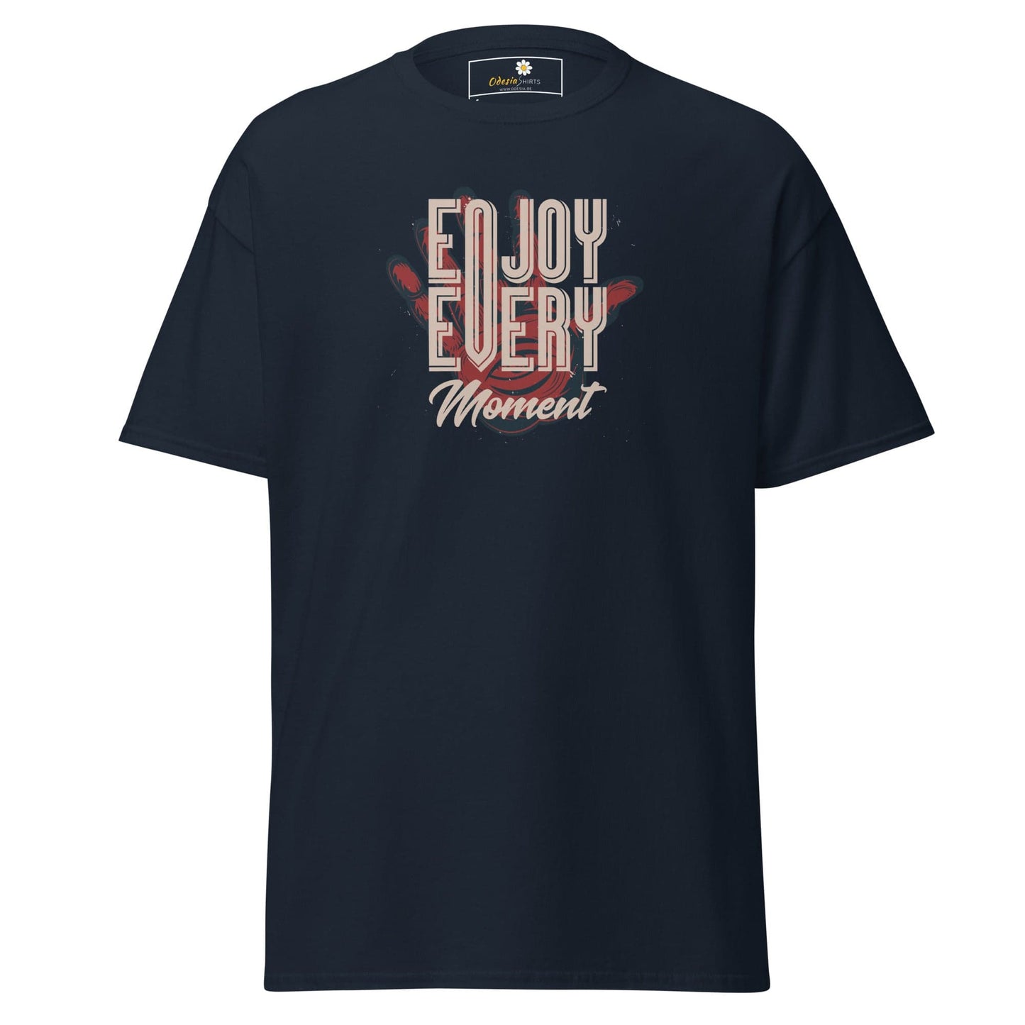 Unisex classic t-shirt - FANTASY ENJOY EVERY MOMENT - REGULAR - Navy / S