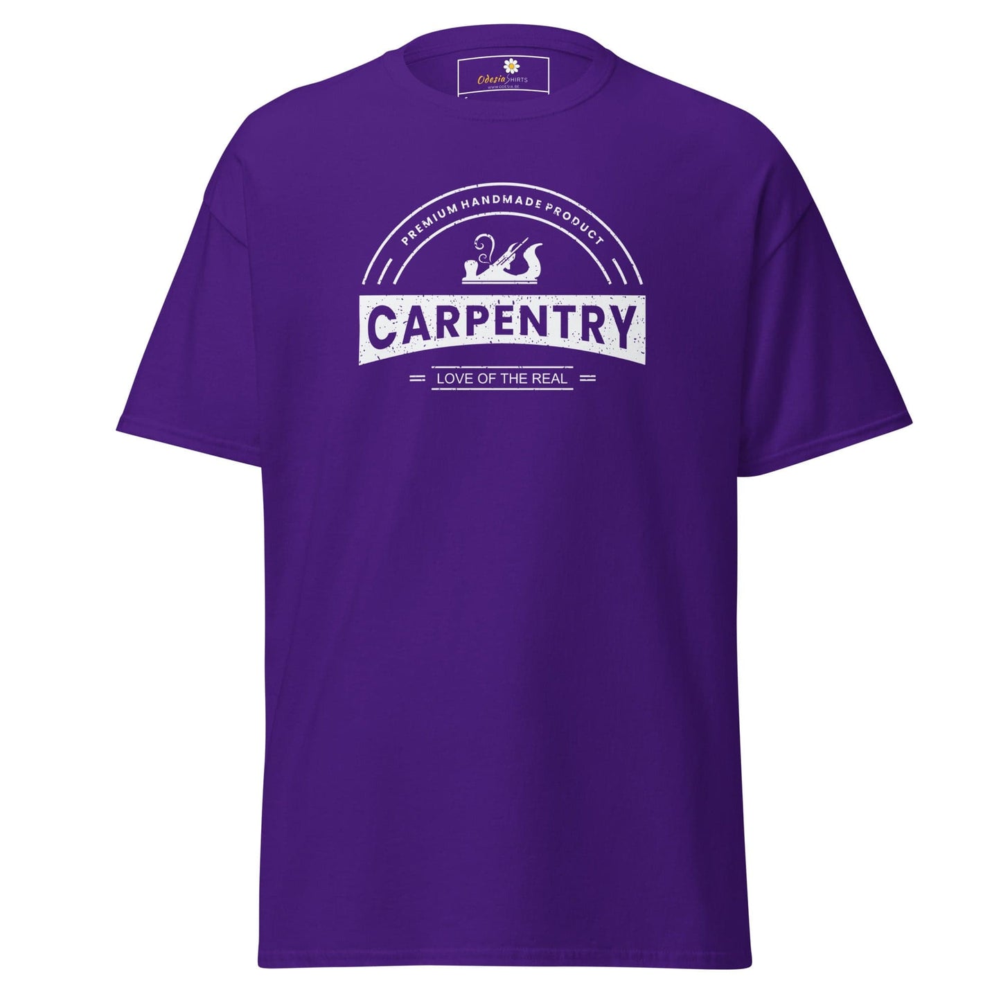 Unisex classic t-shirt - SKILLS CARPENTRY DREAM - REGULAR - Purple / S