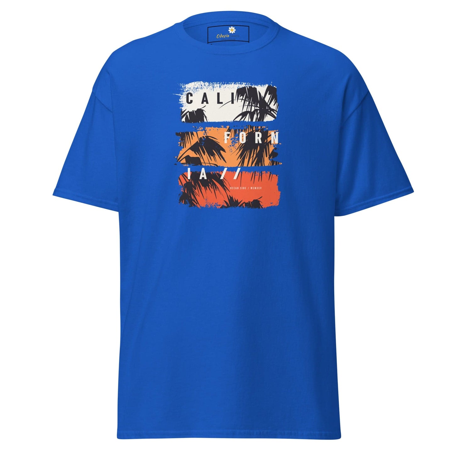 Blue graphic T-shirt displayed in T-SHIRT DESIGN TEE for MAN and WOMAN sizes S to XL