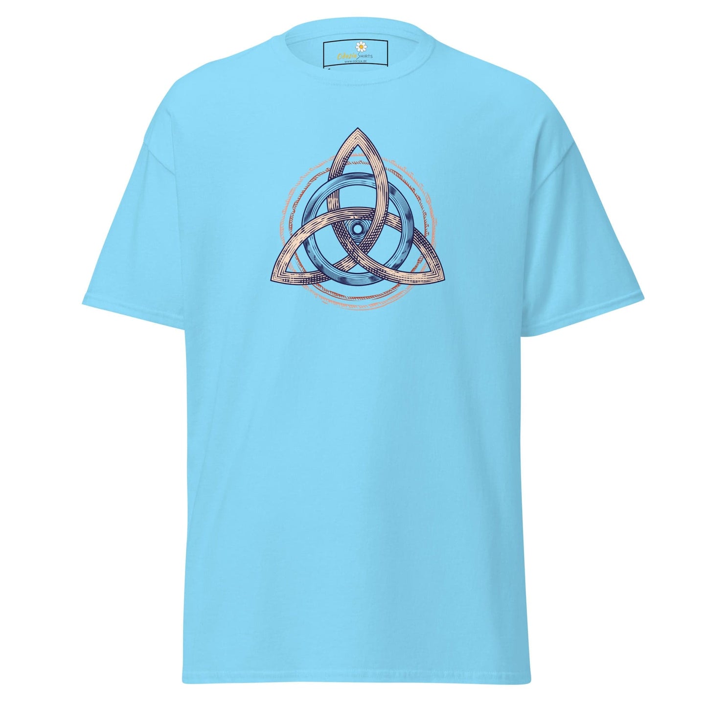 Unisex classic t-shirt - MYSTIC MAGIC SYMBOL - REGULAR - Sky / S