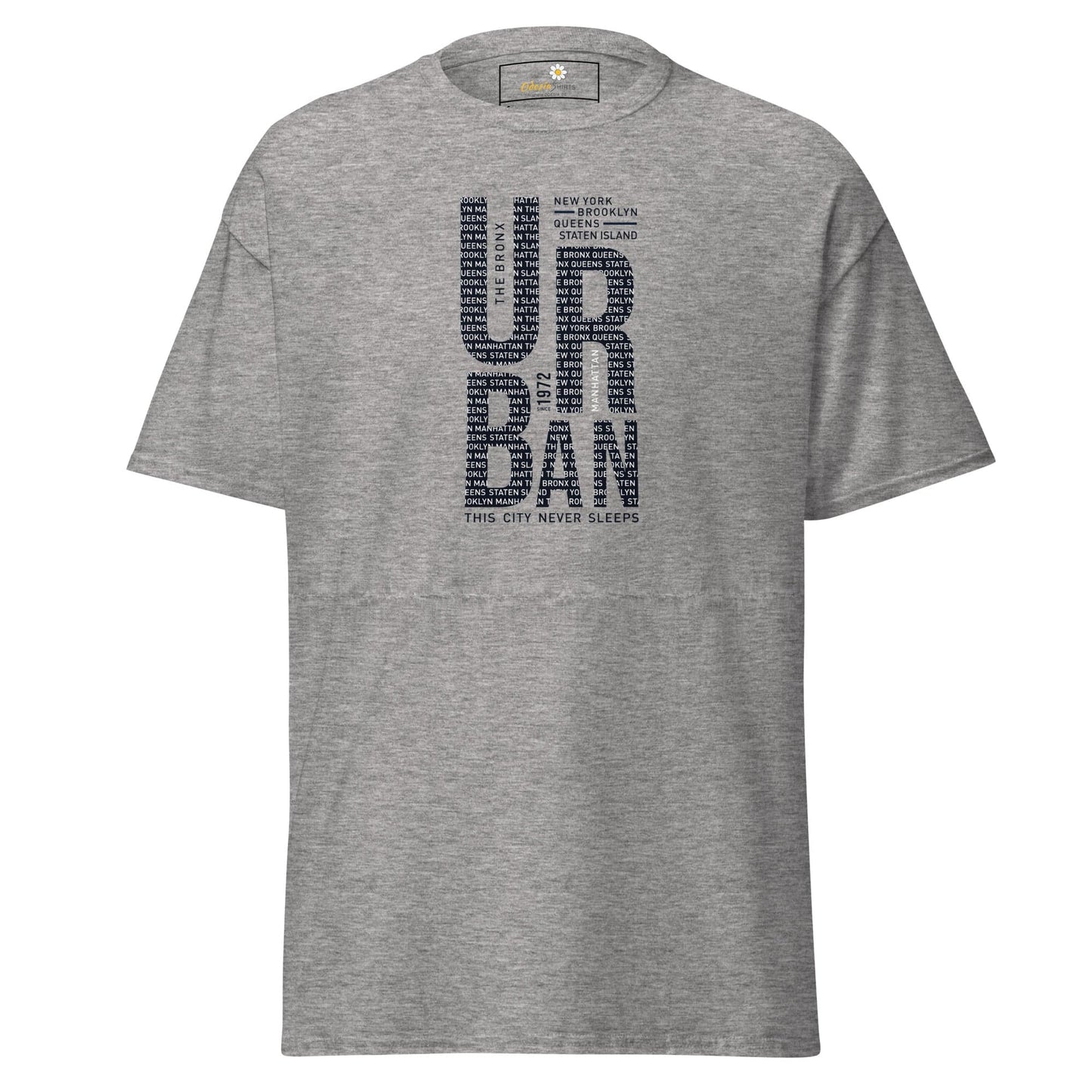 Unisex classic t-shirt - URBAN DESIGN - REGULAR - Sport Grey / S