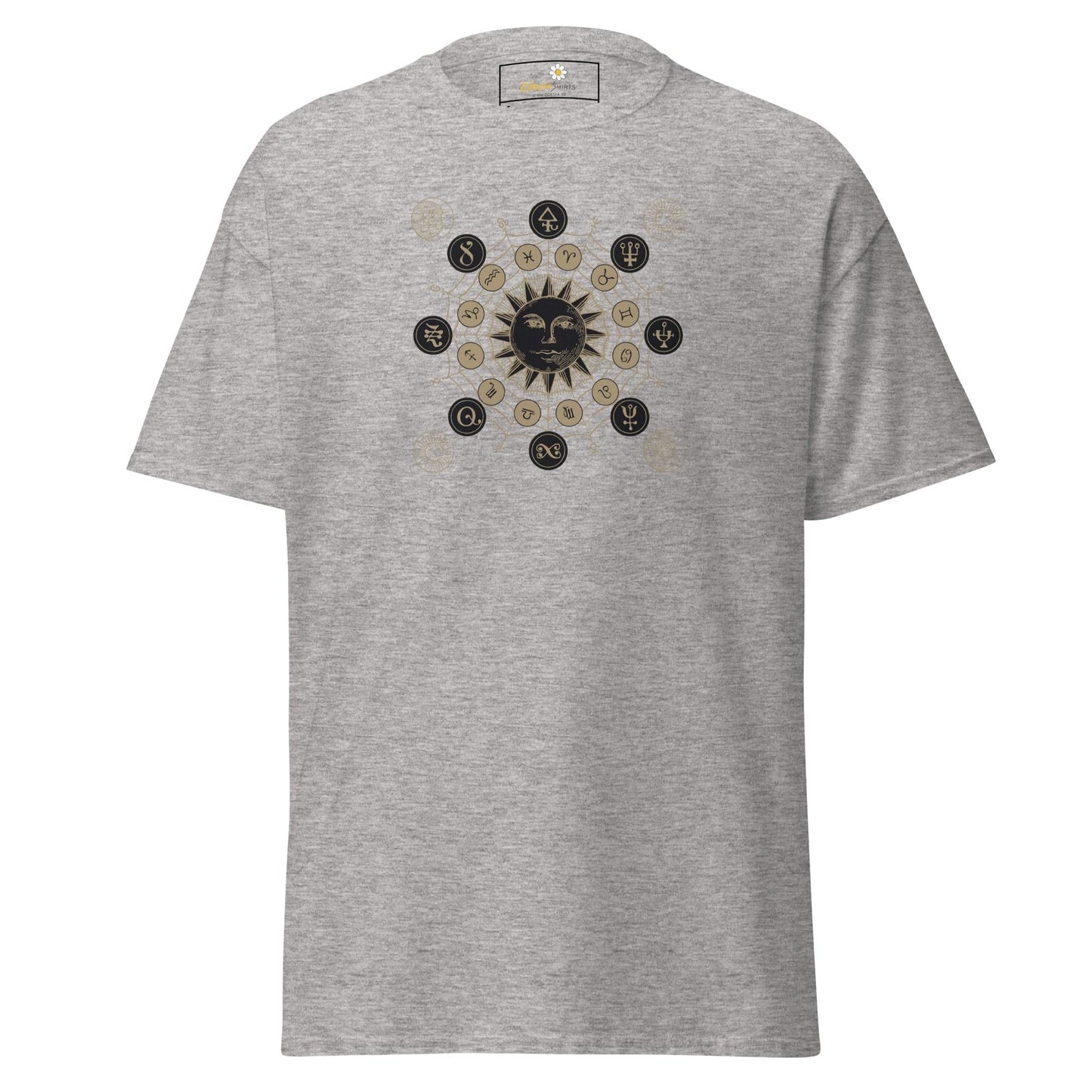 Unisex classic t-shirt - MYSTIC SUN MAGIC - REGULAR - Sport Grey / S