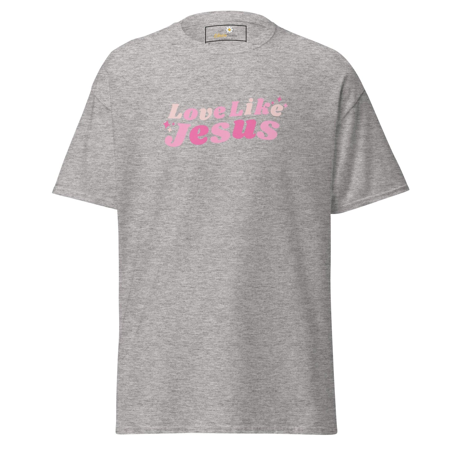 Unisex classic t-shirt - SPIRITUAL LOVE LIKE JESUS - REGULAR - Sport Grey / S