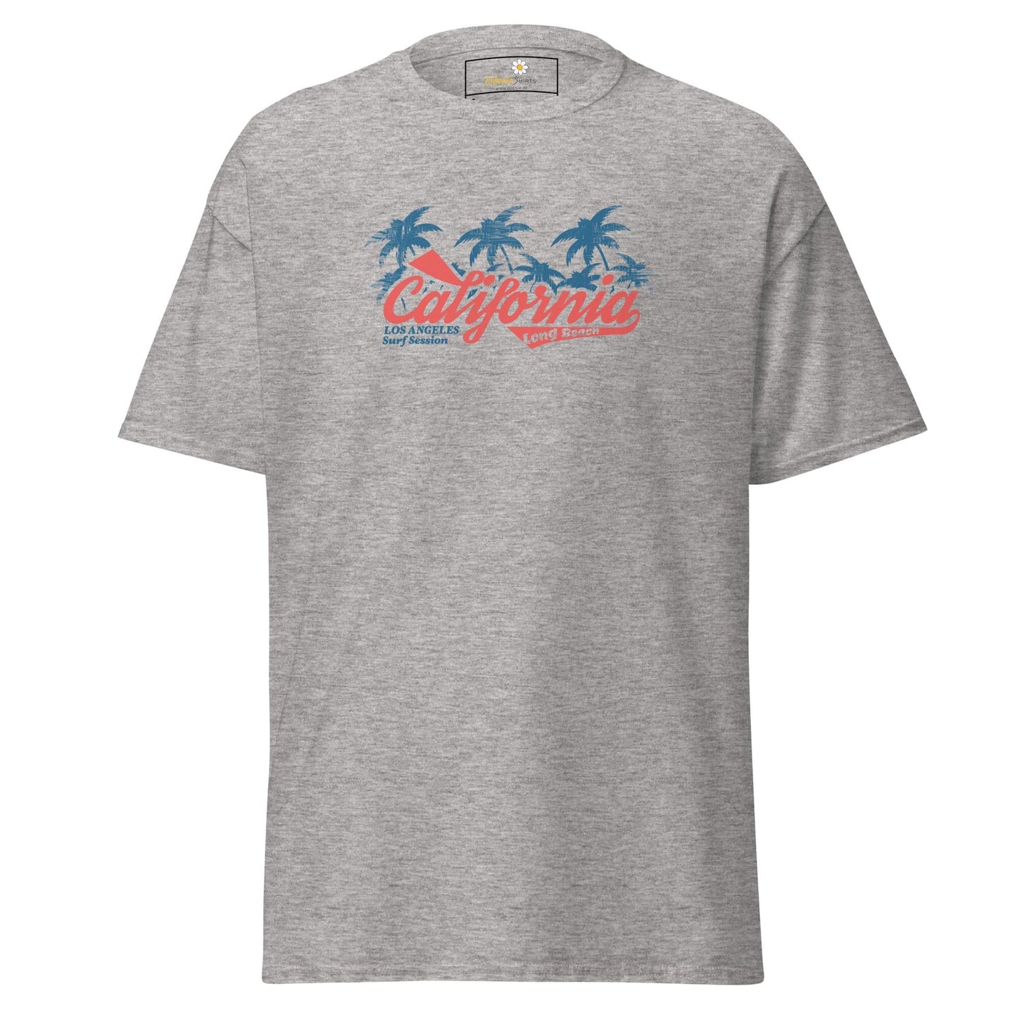 Unisex classic t-shirt - SUMMER CALIFORNIA DREAMS - REGULAR - Sport Grey / S