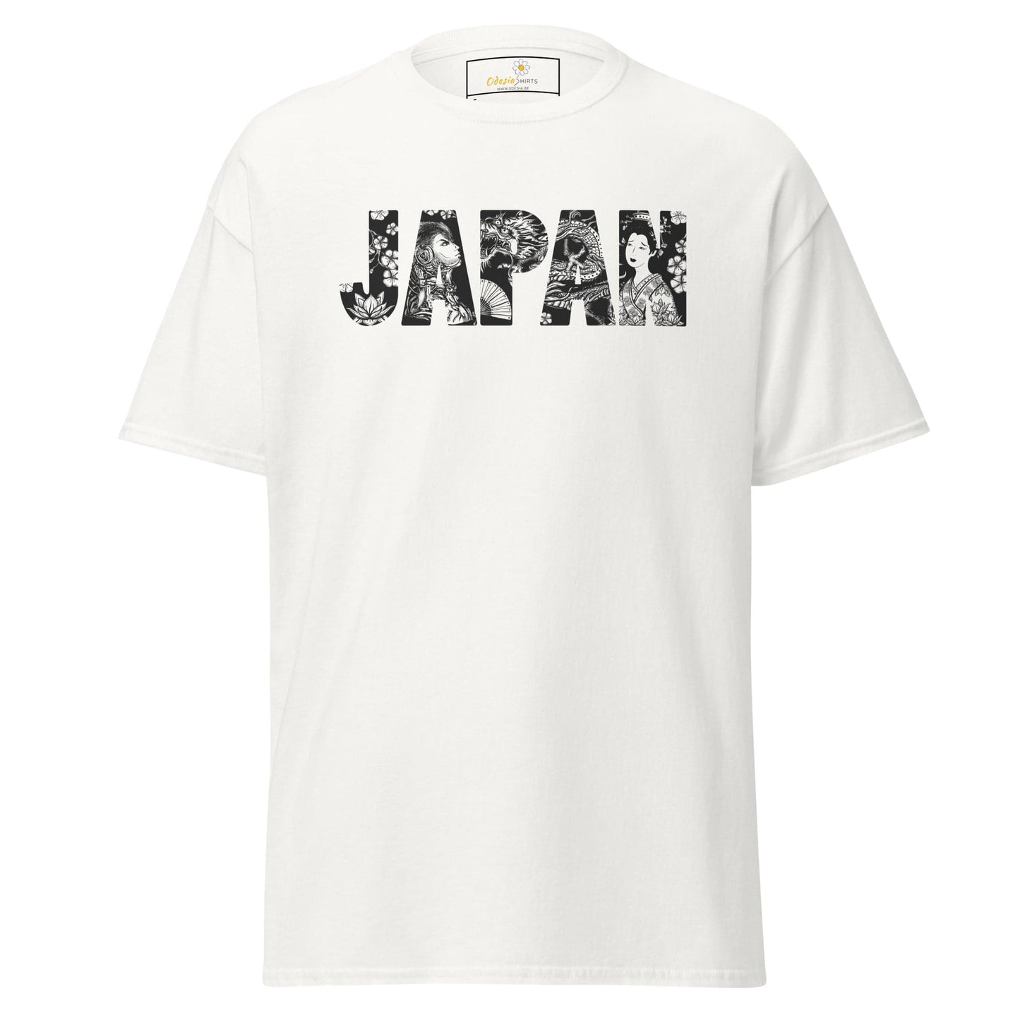Unisex classic t-shirt - COUNTRY JAPAN - REGULAR - White / S
