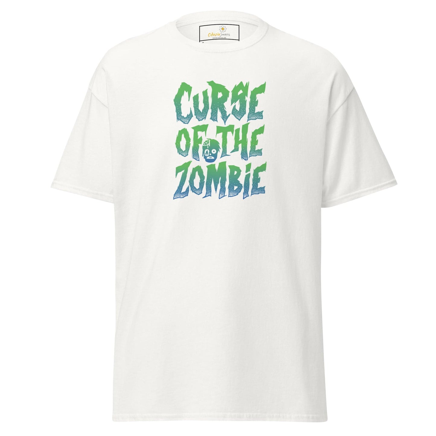 Unisex classic t-shirt - SPOOKIE CURSE OF THE ZOMBIE - REGULAR - White / S