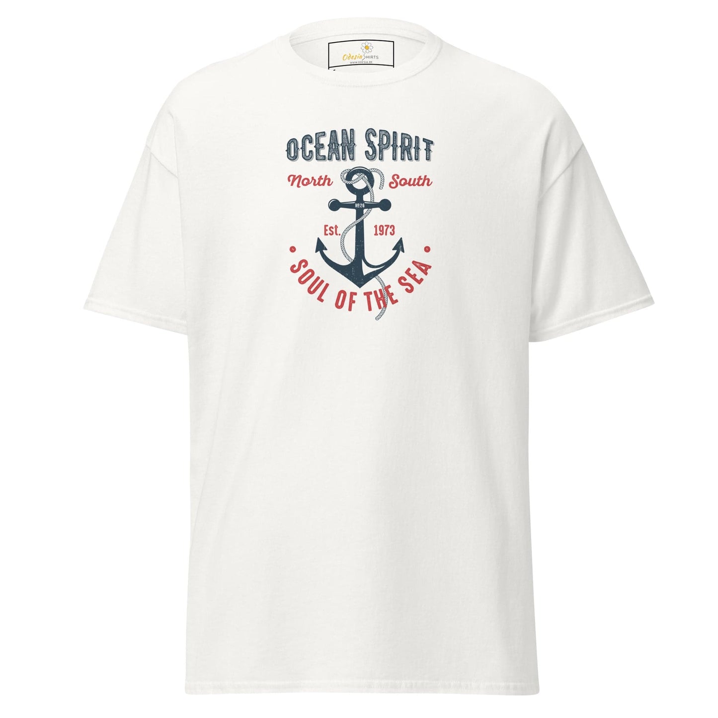 Unisex classic t-shirt - SEALIFE OCEAN SPIRIT SOUL OF SEA - REGULAR - White / S