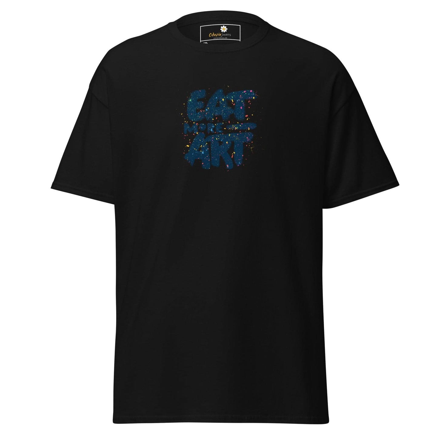 Black T-shirt from T-SHIRT DESIGN TEE for Men and Women in 2XL to 5XL sizes