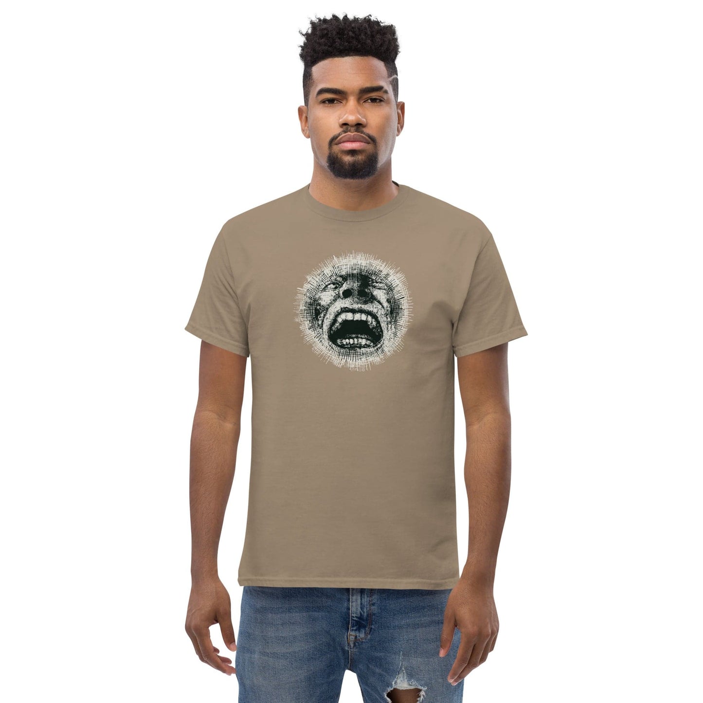 T-shirt Design Tee • Men / Women • [2xl-5xl] - Brown Savana / 2xl