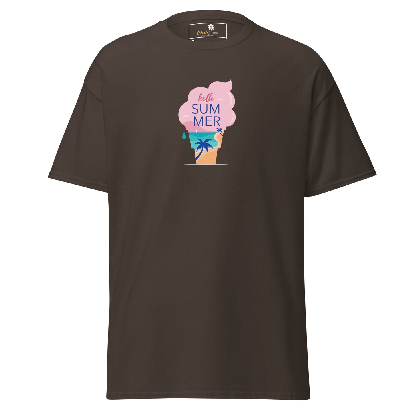T-shirt Design Tee • Men / Women • [2xl-5xl] - Dark Chocolate / 2xl