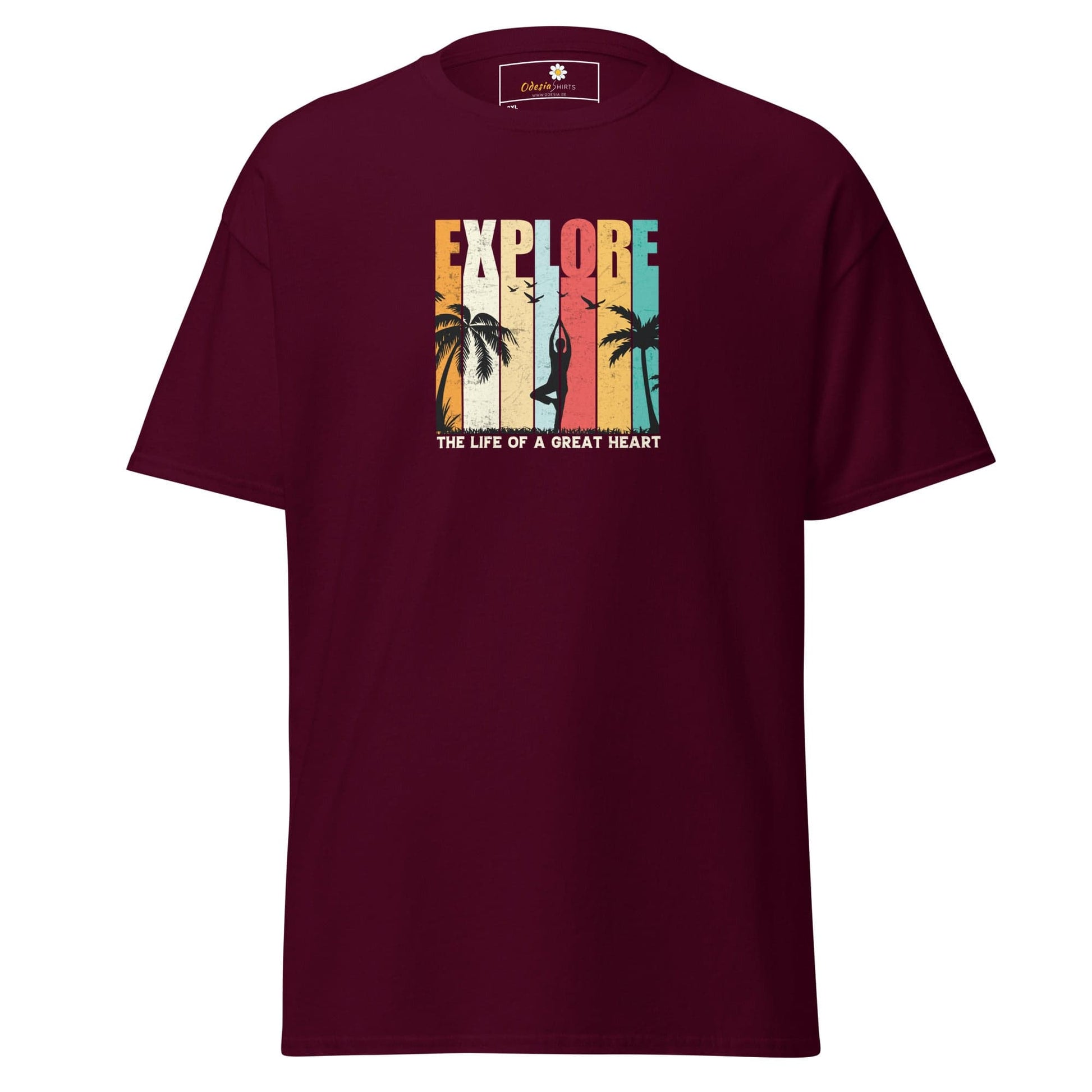 T-shirt Design Tee • Men / Women • [2xl-5xl] - Maroon / 2xl