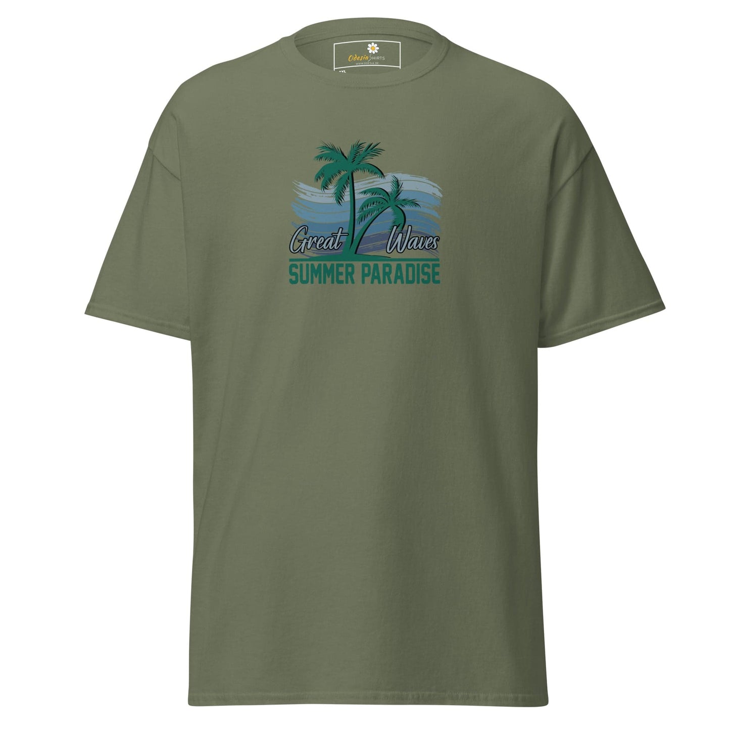T-shirt Design Tee • Men / Women • [2xl-5xl] - Military Green / 2xl