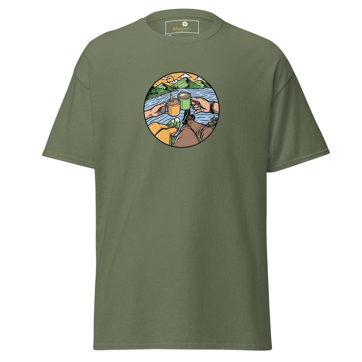T-shirt Design Tee • Men / Women • [2xl-5xl] - Military Green / 2xl