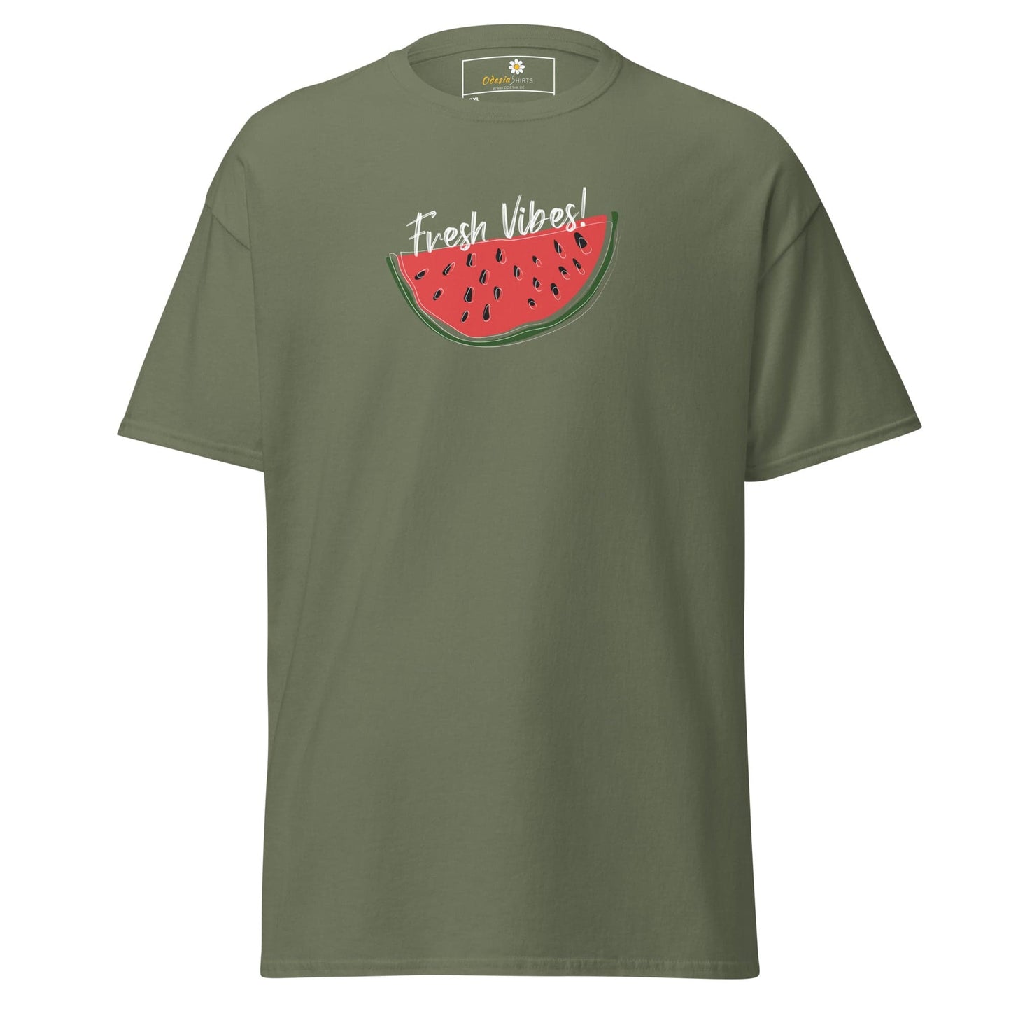 T-shirt Design Tee • Men / Women • [2xl-5xl] - Military Green / 2xl