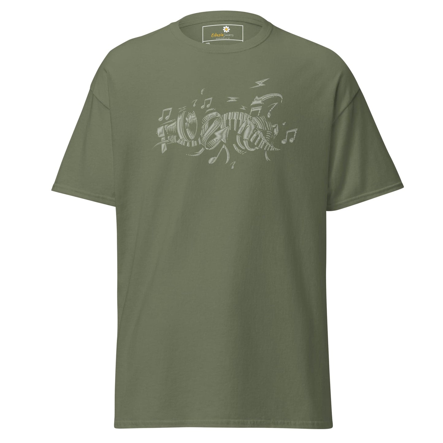 T-shirt Design Tee • Men / Women • [2xl-5xl] - Military Green / 2xl