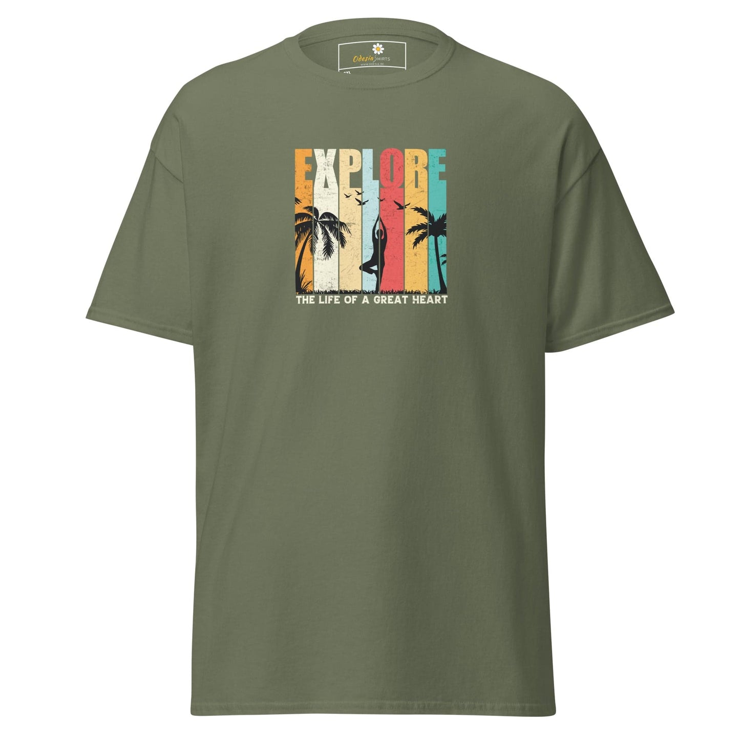 T-shirt Design Tee • Men / Women • [2xl-5xl] - Military Green / 2xl