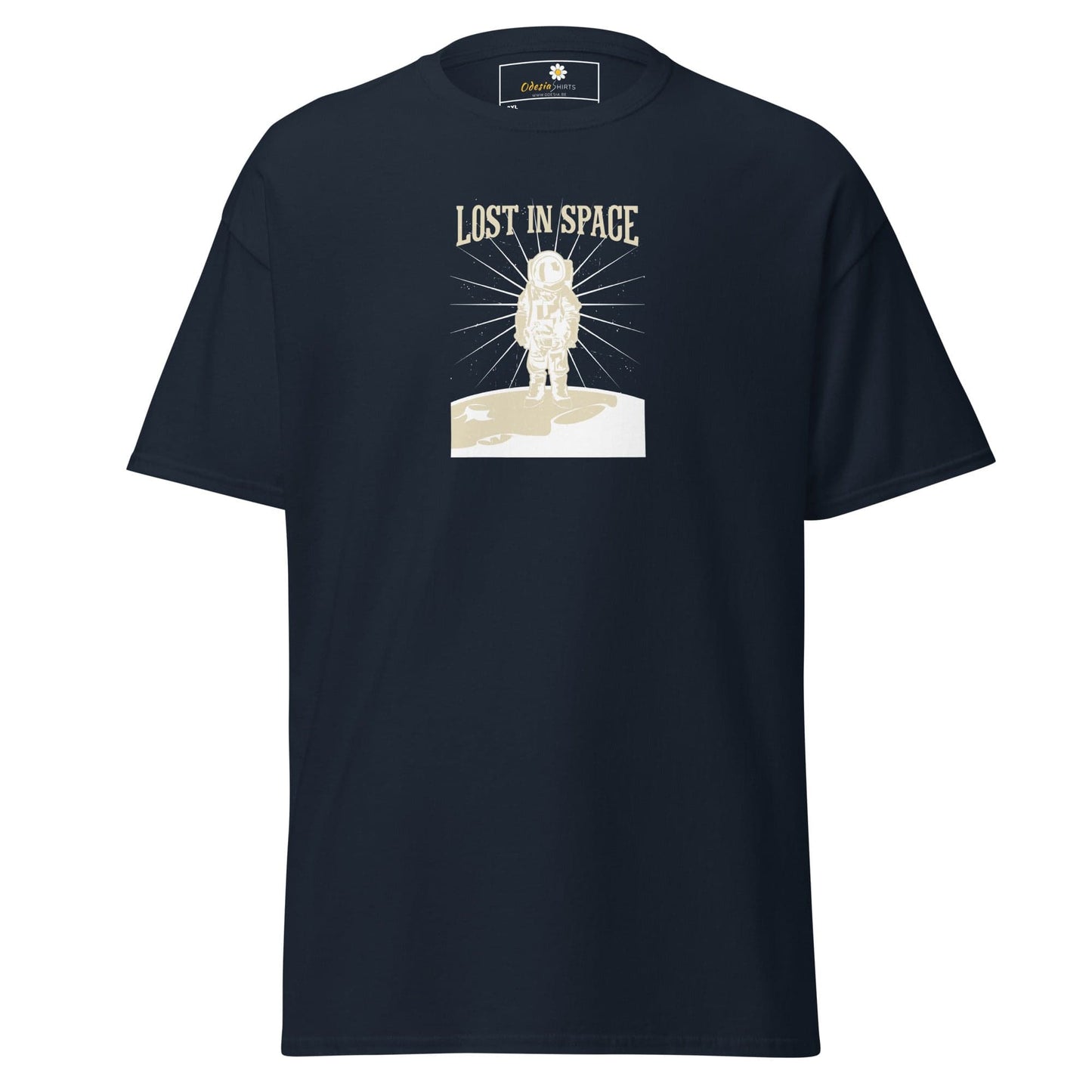 Navy blue T-shirt from T-SHIRT DESIGN TEE for Men and Women in 2XL to 5XL