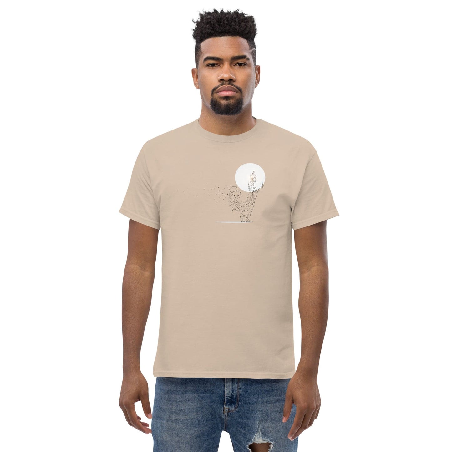 T-shirt Design Tee • Men / Women • [2xl-5xl] - Sand / 2xl