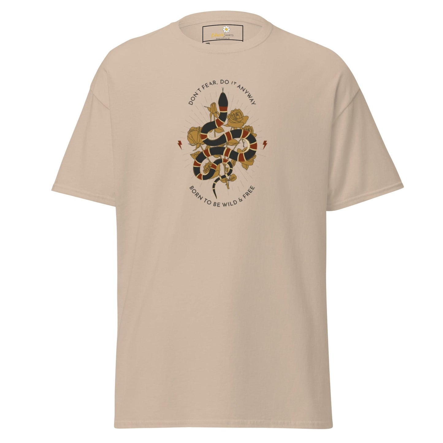 T-shirt Design Tee • Men / Women • [2xl-5xl] - Sand / 2xl