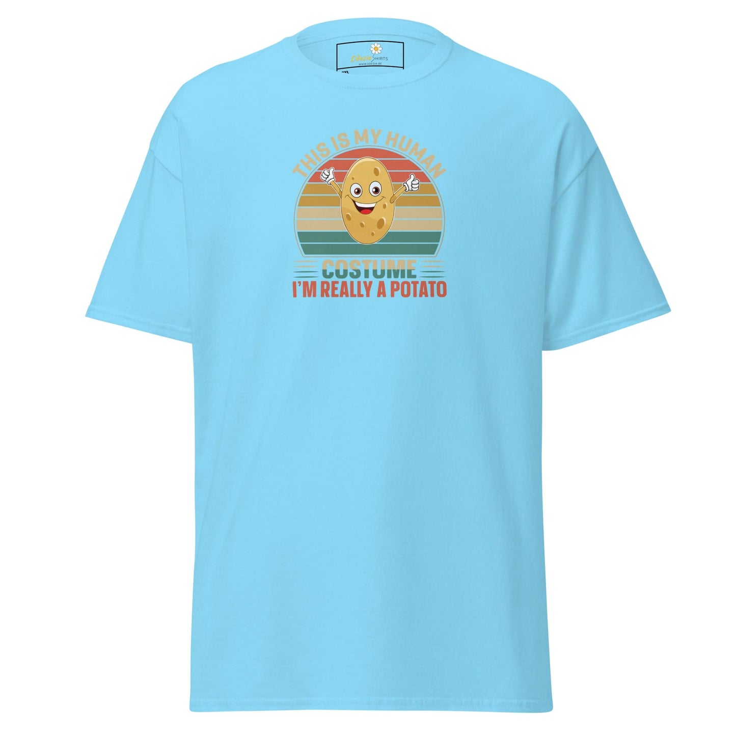 T-shirt Design Tee • Men / Women • [2xl-5xl] - Sky / 2xl