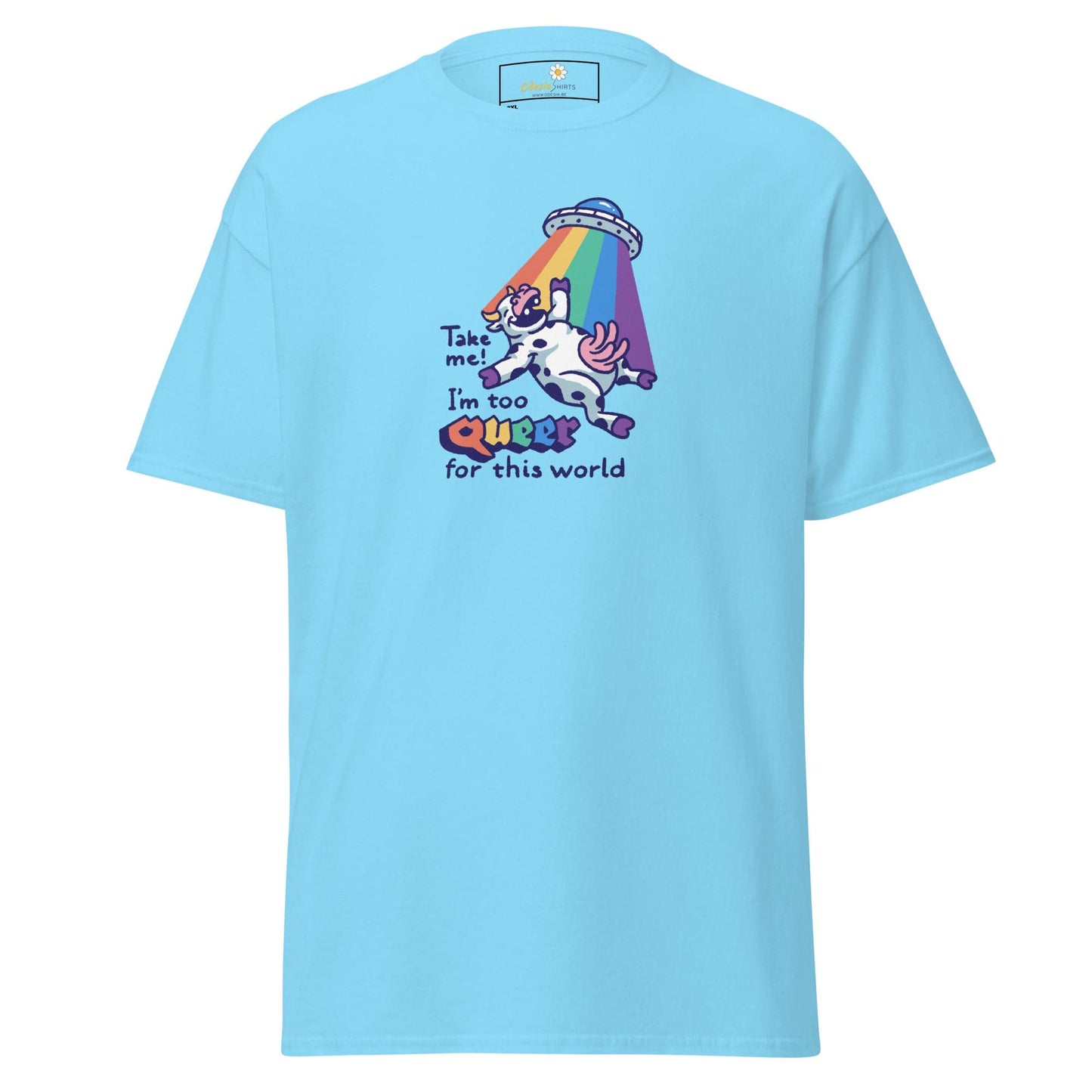 T-shirt Design Tee • Men / Women • [2xl-5xl] - Sky / 2xl